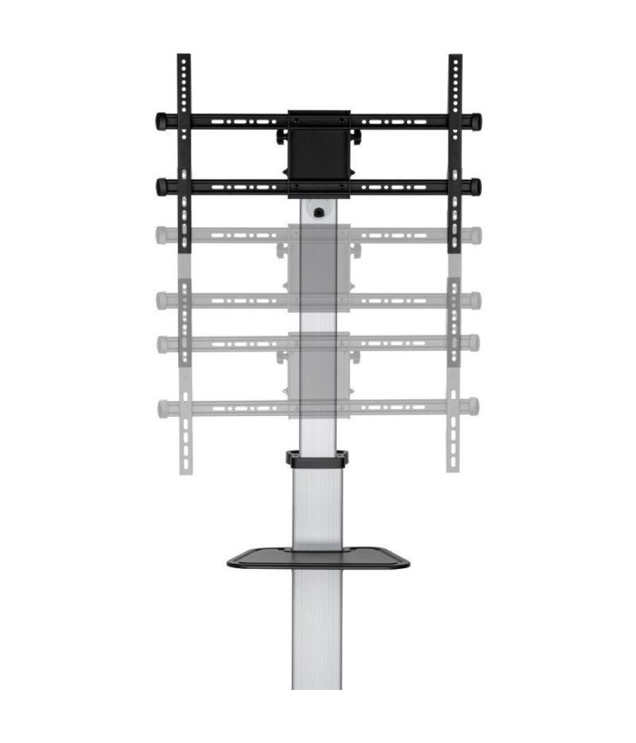 Soporte de pie inclinable con ruedas aisens ft86tre-197 para tv 37-86'/ hasta 50kg