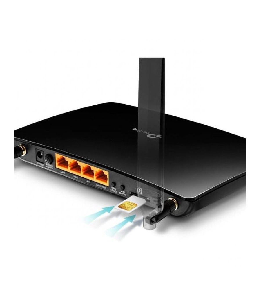 Router Inalámbrico 4G TP-Link Archer MR200 V2 750Mbps/ 2.4GHz 5GHz/ 2 Antenas/ WiFi 802.11ac/n/a - b/g/n - Imagen 3