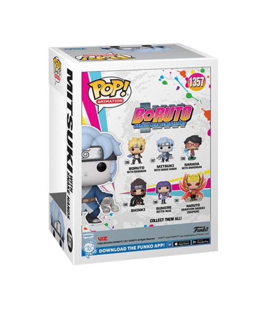 Funko pop boruto naruto next generations mitsuki con manos de serpiente 61386