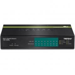 Switch trendnet tpe-tg80g 8 puertos/ rj-45 gigabit 10/100/1000 poe