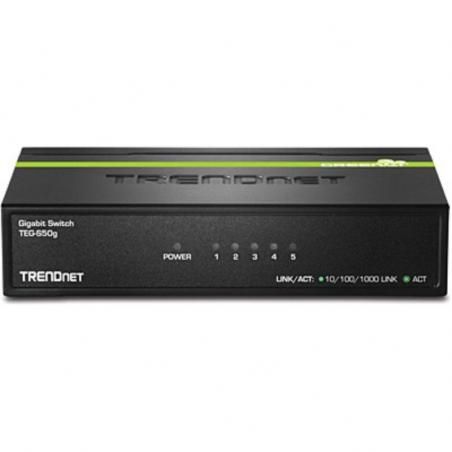 Switch trendnet teg-s50g 5 puertos/ rj-45 gigabit 10/100/1000