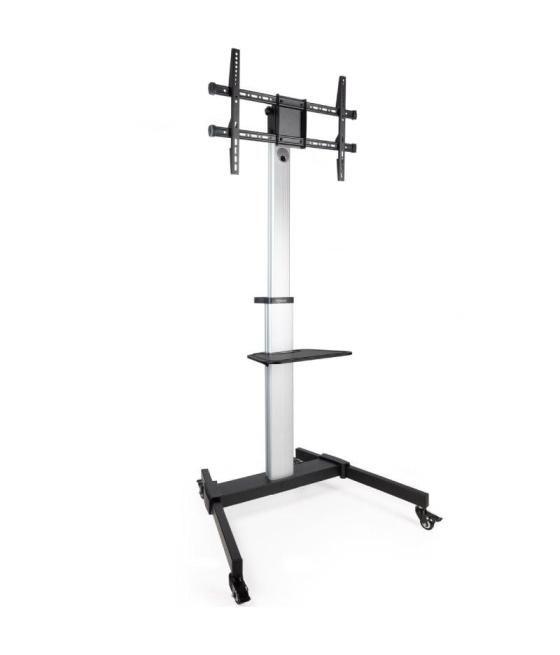 Soporte de pie inclinable con ruedas tooq fs1886m-b para tv de 37-86'/ hasta 50kg