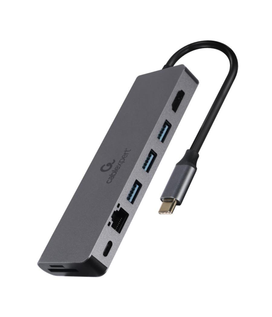 Adaptador combinado gembird usb tipo c 5