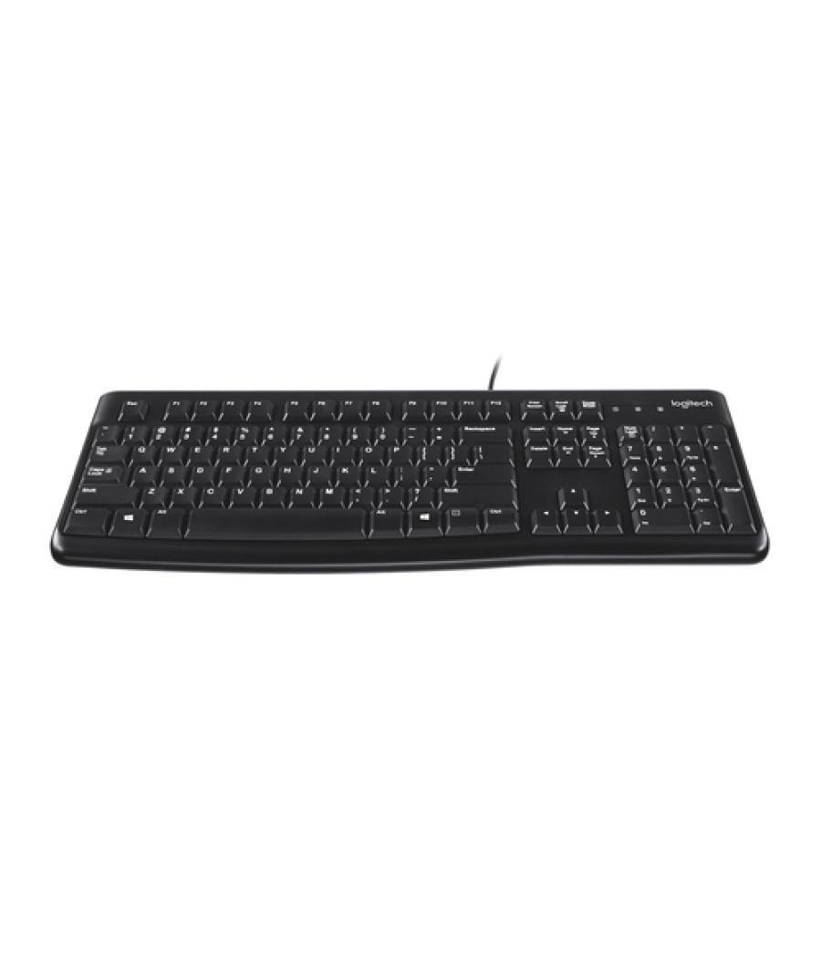 Logitech Keyboard K120 for Business teclado USB QWERTY Inglés Negro