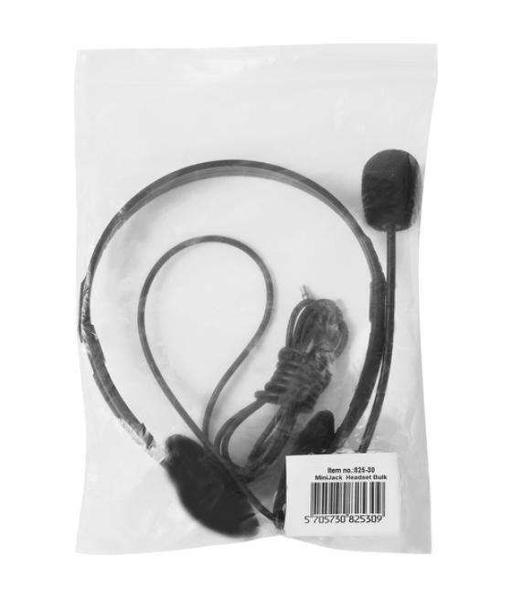 Sandberg 825-30 auricular y casco Auriculares Alámbrico Diadema Oficina/Centro de llamadas Negro