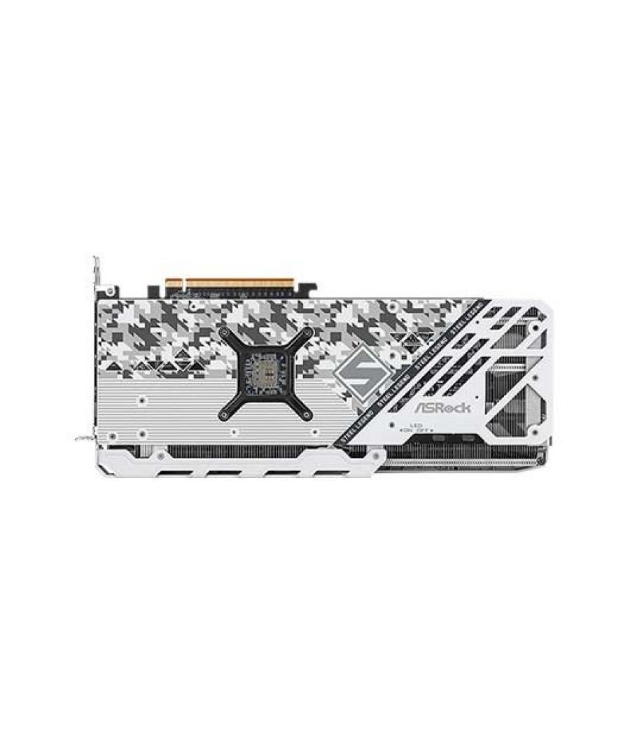 Tarjeta grãfica asrock rx 7700xt 12gb gddr6 steel legend