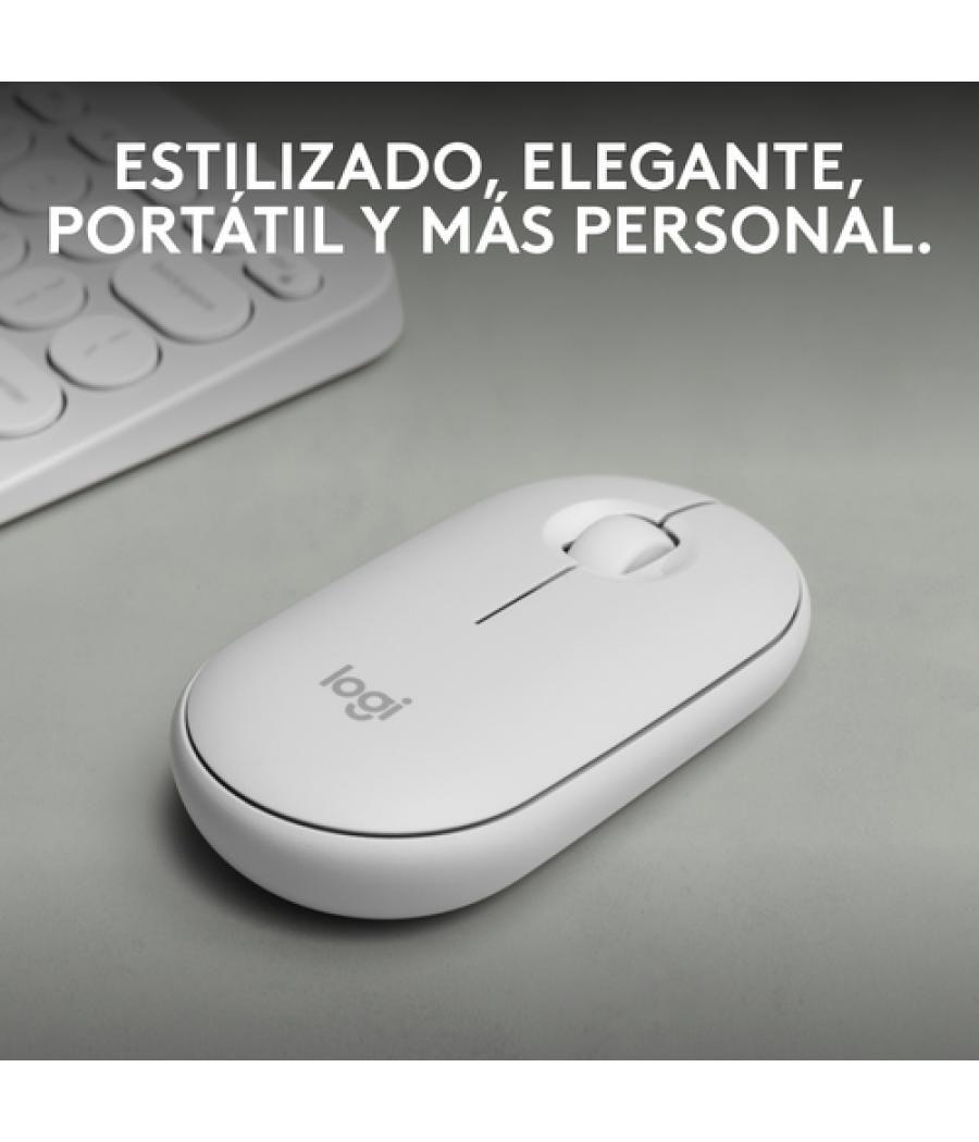 Logitech Pebble 2 M350s ratón Ambidextro RF Wireless + Bluetooth Óptico 4000 DPI