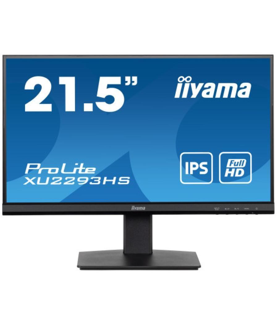 Iiyama prolite xu2293hs-b5 pantalla para pc 54,6 cm (21.5") 1920 x 1080 pixeles full hd led pantalla táctil negro