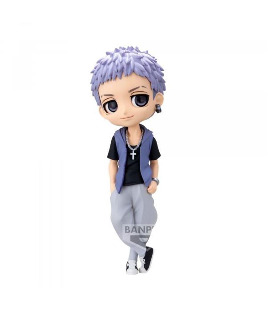 Figura banpresto q posket tokyo revengers takashi mitsuya plain clothes ver.a 14cm