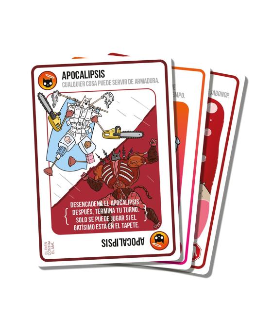 Juego de mesa exploding kittens el bien contra el mal edad recomendada 7 años