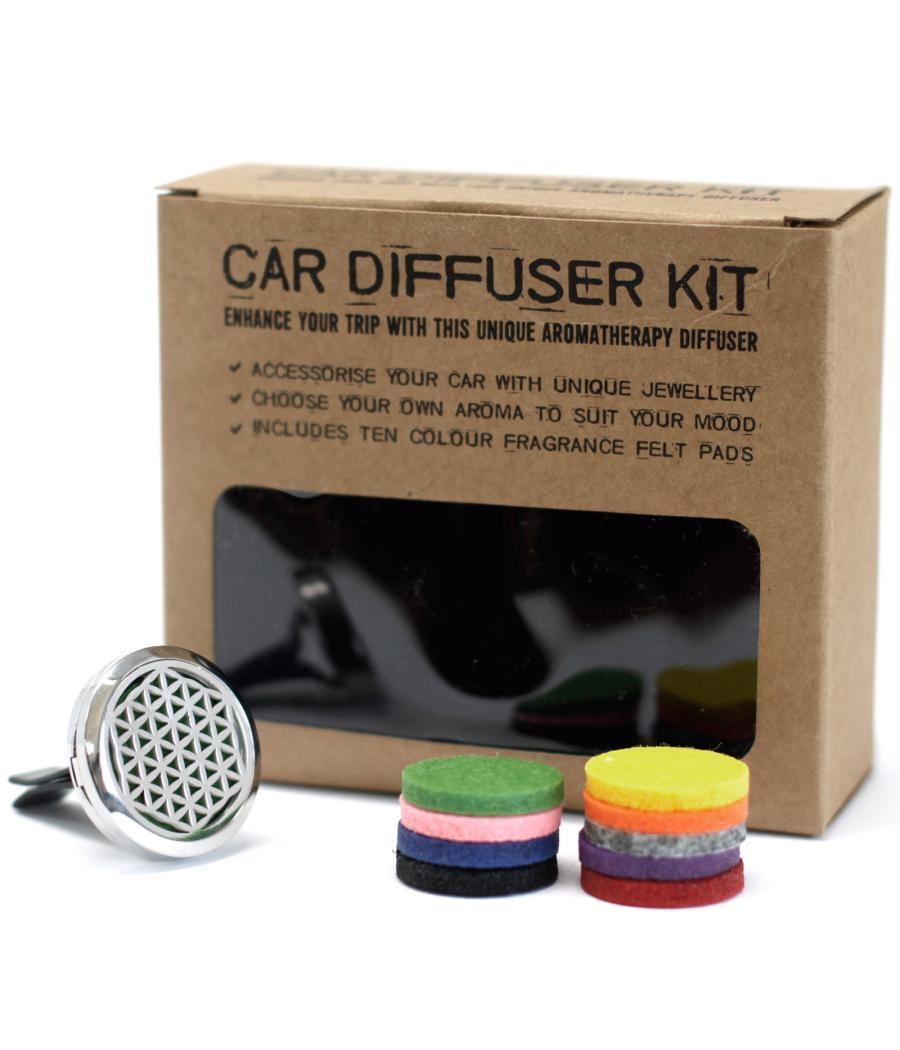 Kit difusor para coche -La flor de la vida - 30mm