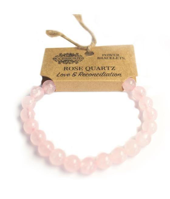 Brazalete de Energía - Cuarzo rosa