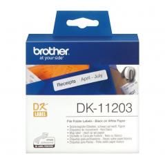 Etiquetas Precortadas Brother DK11203/ 300 unidades - Imagen 1