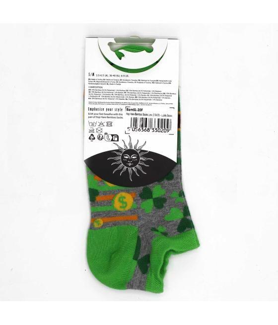 Calcetines M/L Hop Hare Bamboo Bajos (41-46) - Lucky Socks