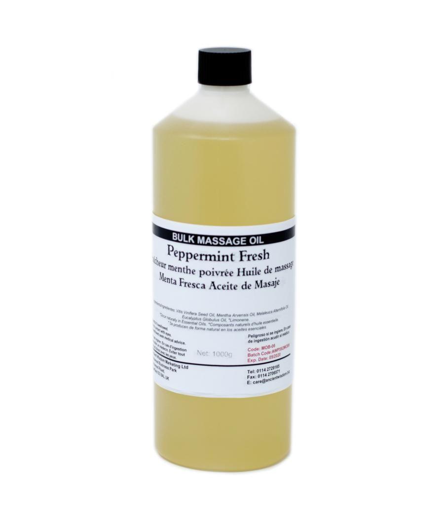 Aceite de Masaje 1kg - Menta Fresca