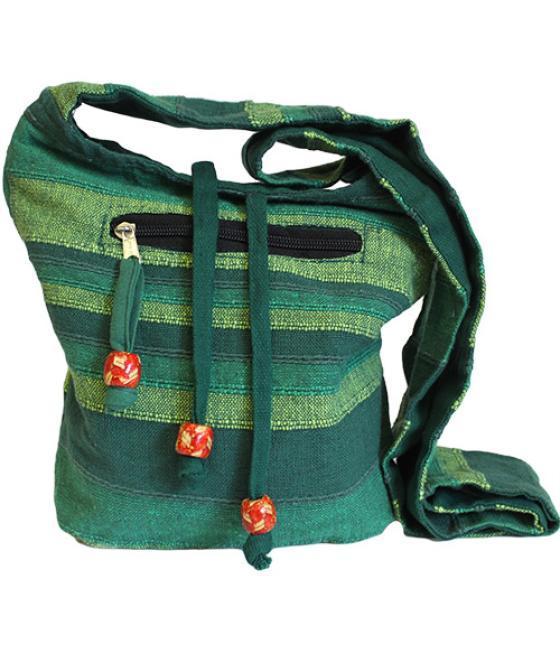 Nepal Sling Bag - Forest Green