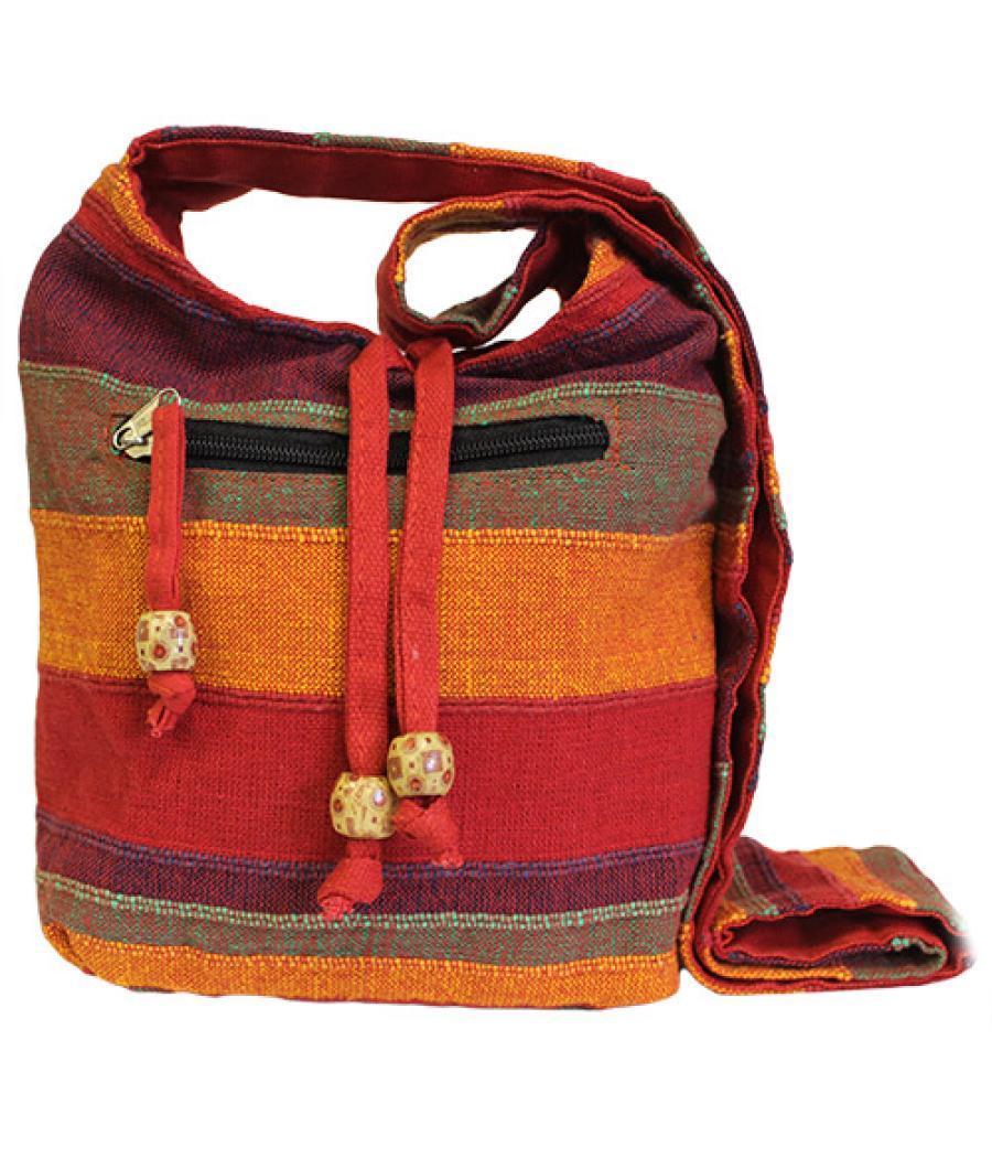 Nepal Sling Bag - Sunset Reds