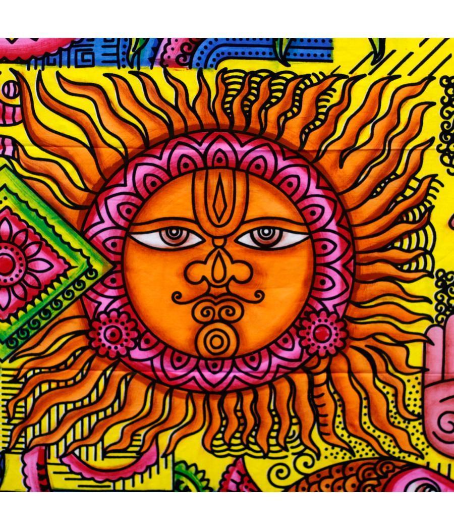 Arte de Pared de Algodón - Sol