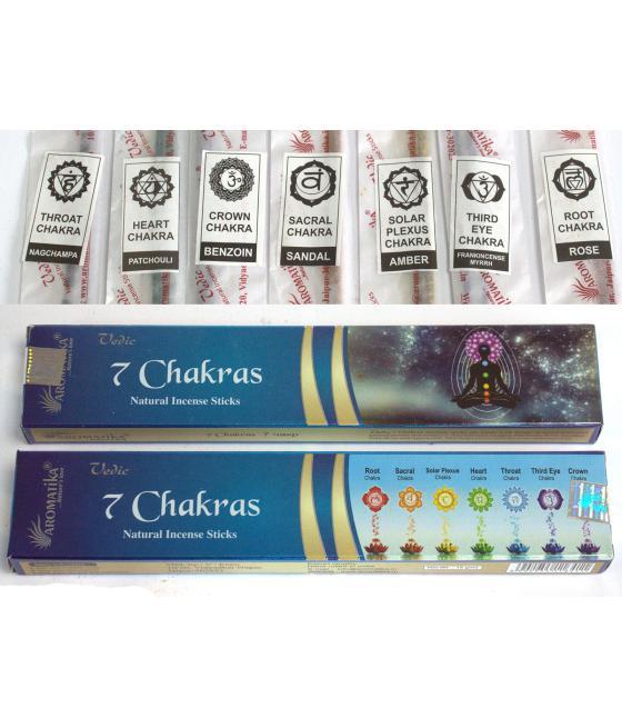 Vedic -Incense Sticks - 7 Chakra