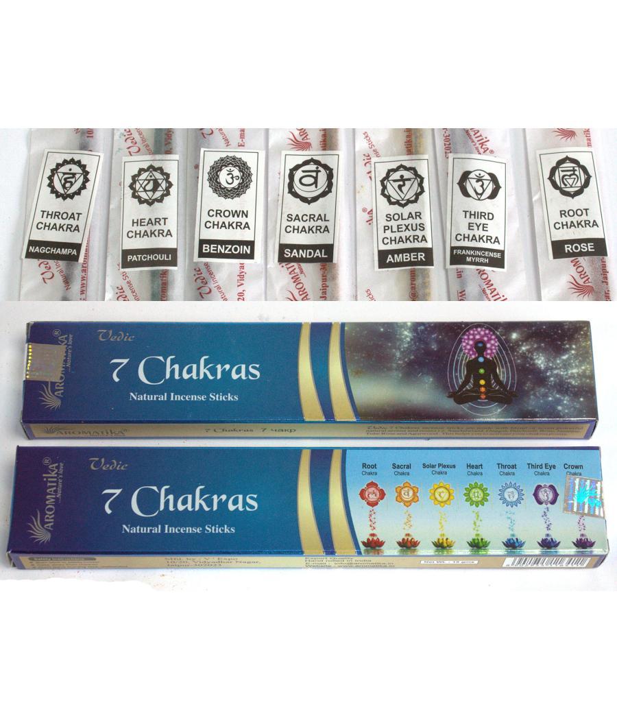 Vedic -Incense Sticks - 7 Chakra