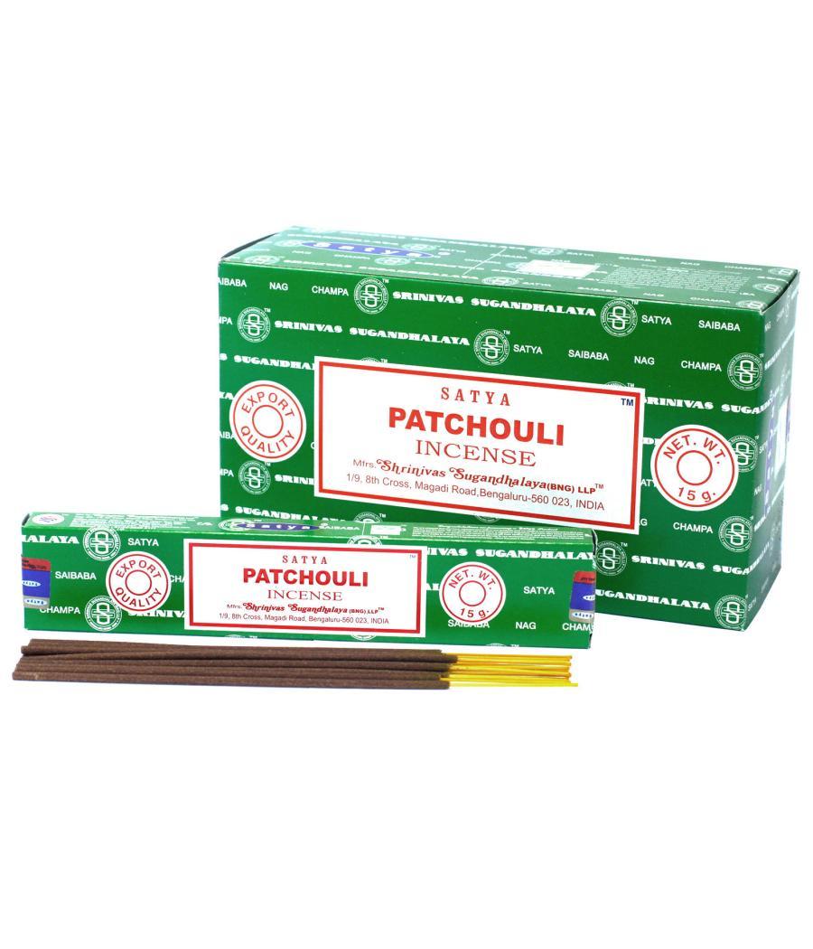 Varillas de Incienso Satya 15gm - Patchouli