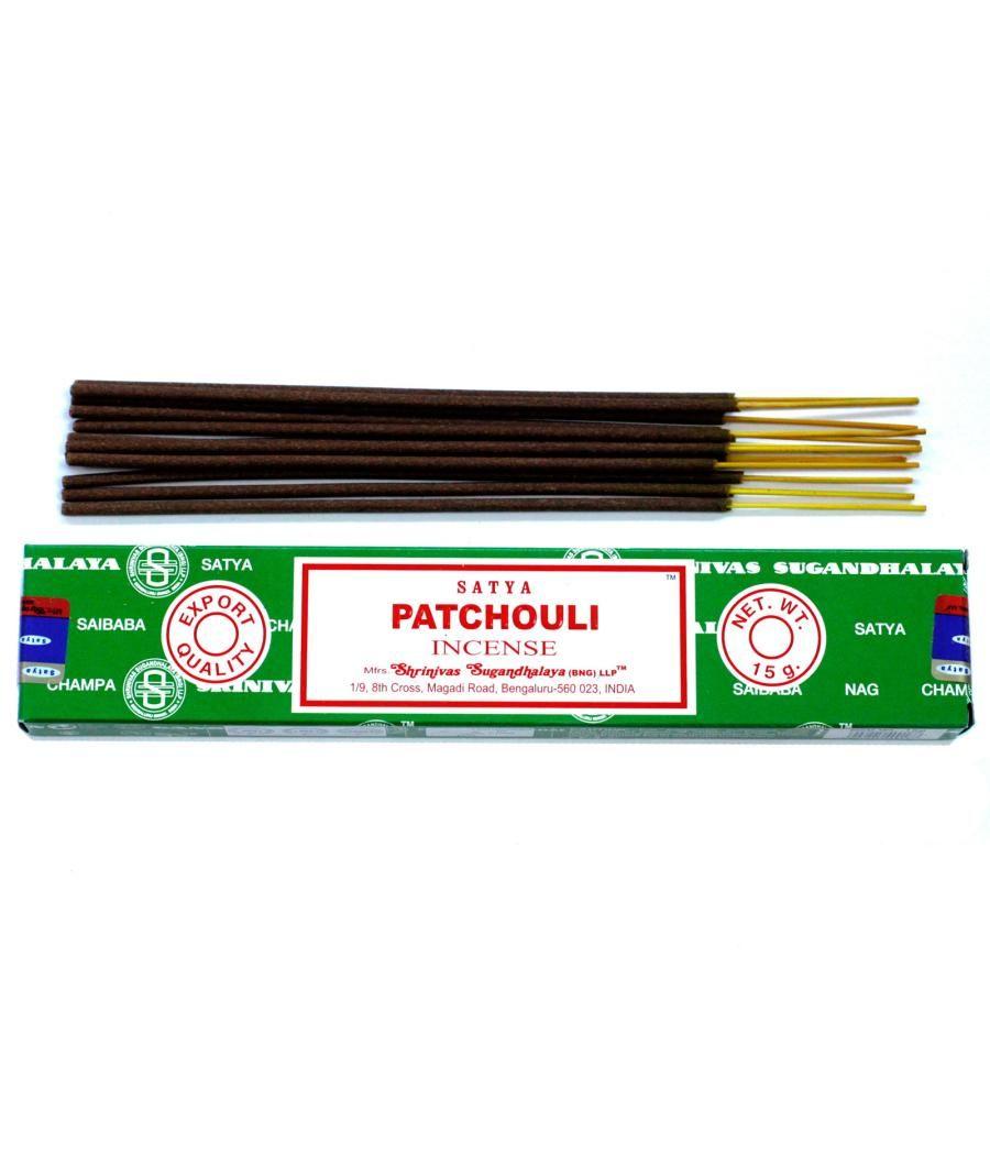 Varillas de Incienso Satya 15gm - Patchouli