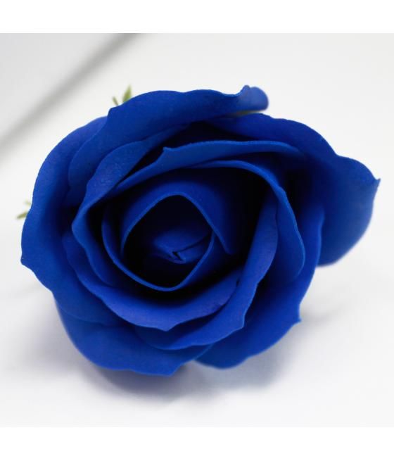 Flor de manualidades deco mediana - azul royal