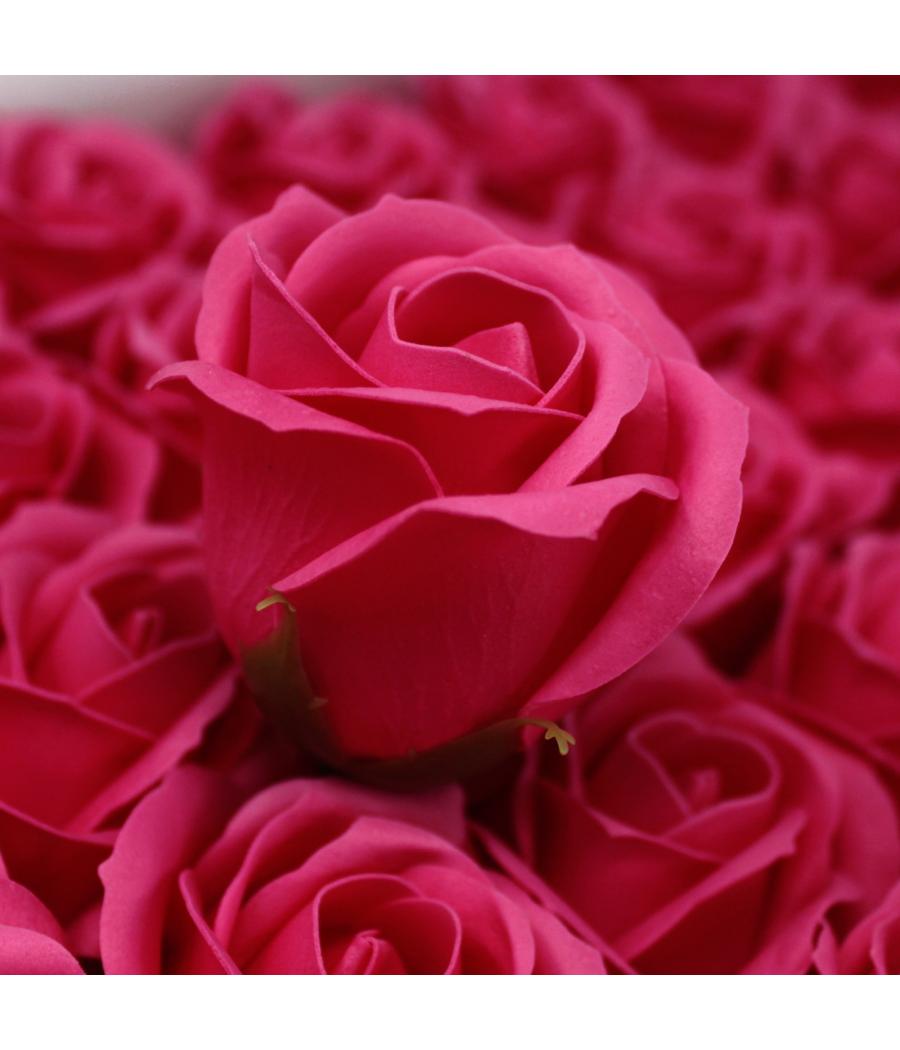 Flor de manualidades deco mediana - Rosa