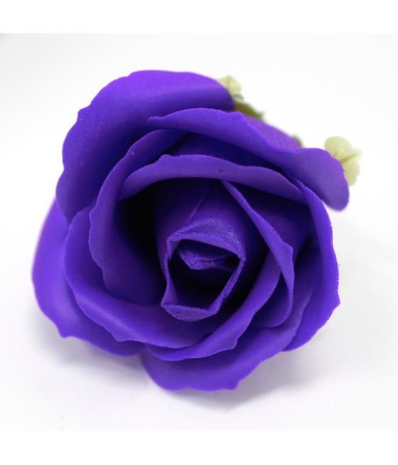 Flor de manualidades deco mediana - violeta