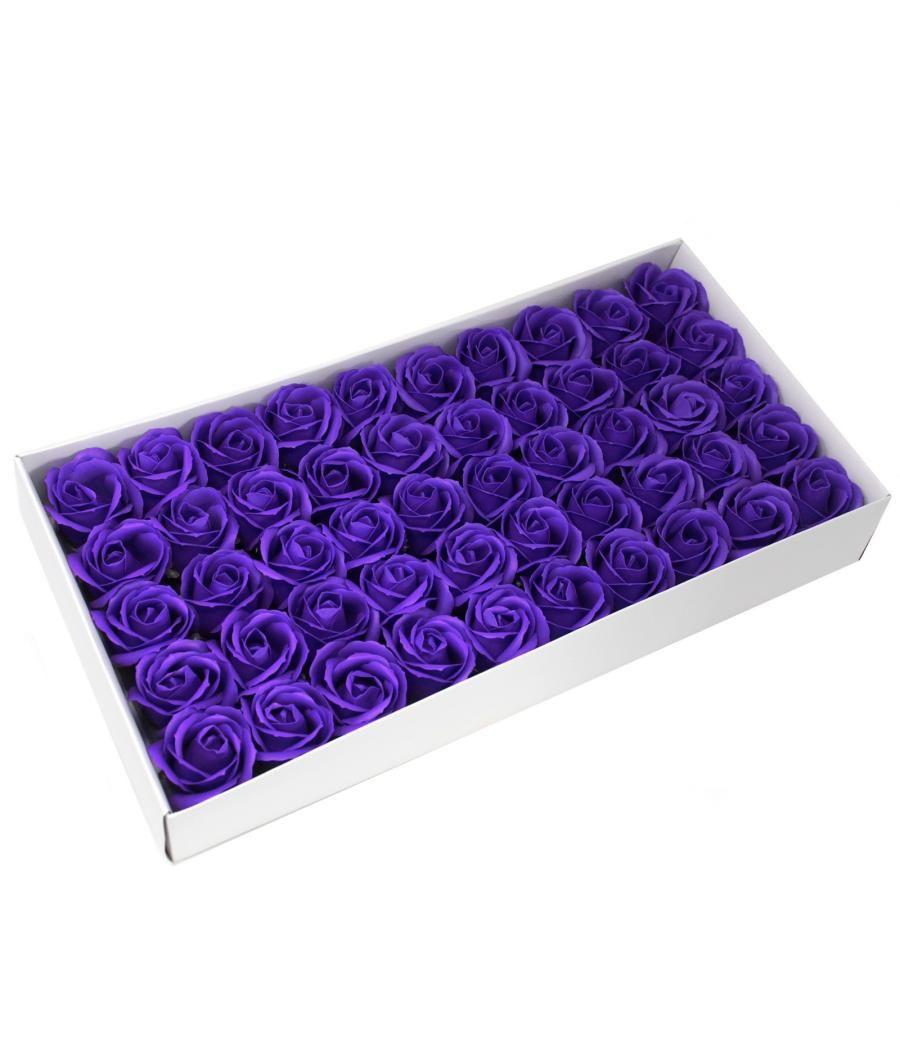 Flor de manualidades deco mediana - violeta