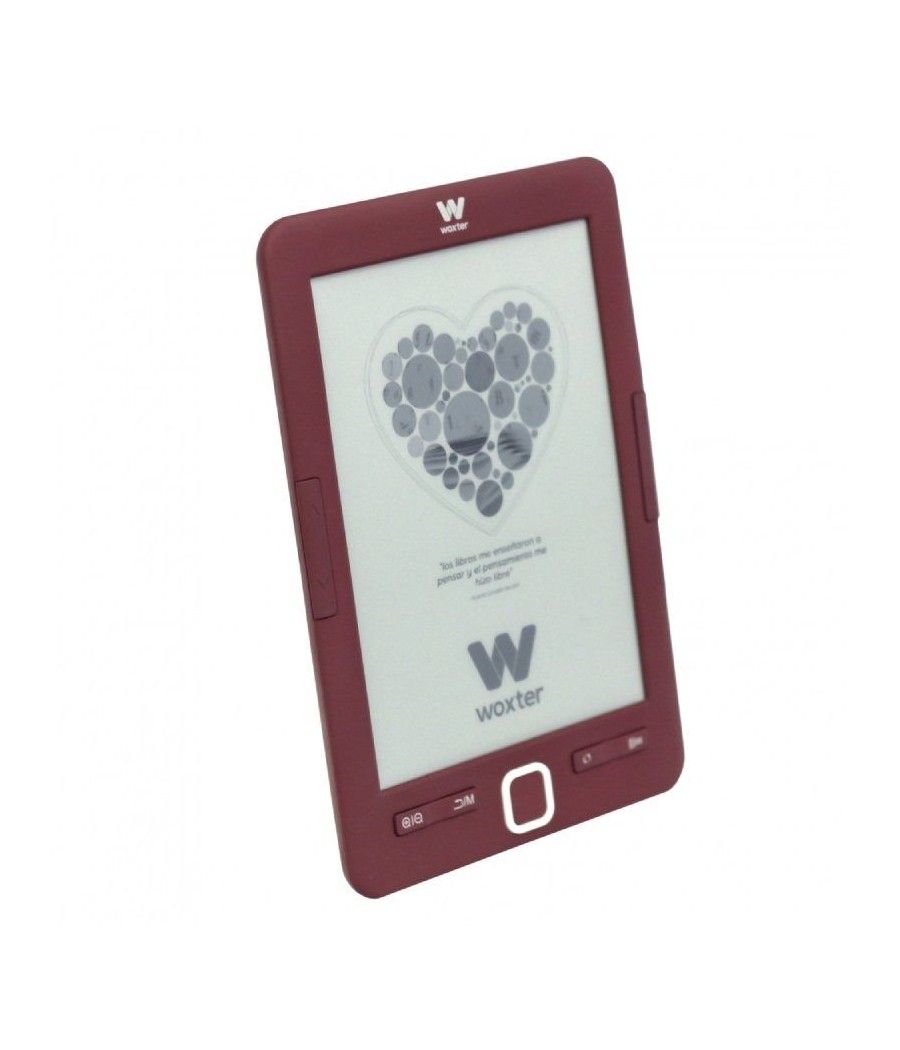 Libro electrónico Ebook Woxter Scriba 195/ 6'/ tinta electrónica/ Rojo - Imagen 1