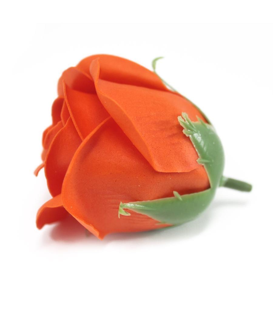 Flor de manualidades deco mediana - naranja escura