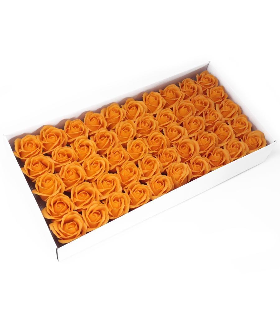 Flor de manualidades deco mediana - naranja