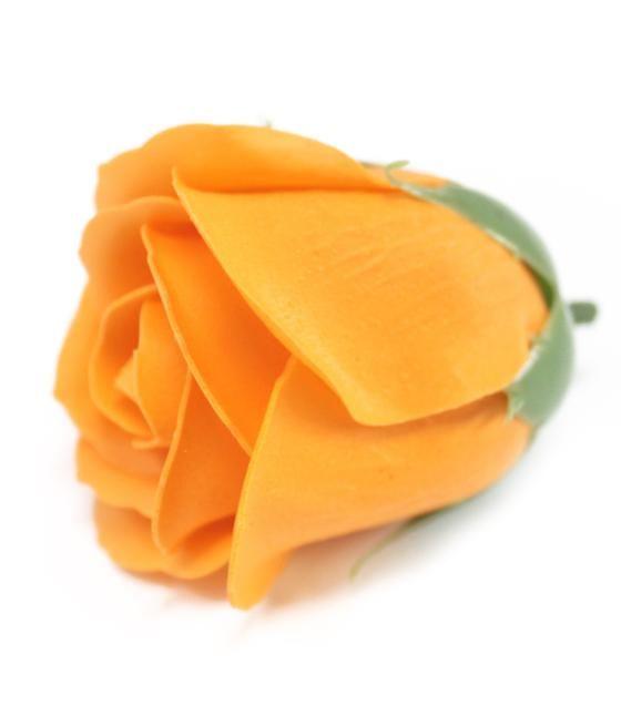 Flor de manualidades deco mediana - naranja