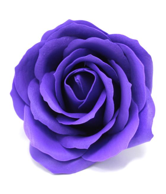 Flor de manualidades deco grande - violeta