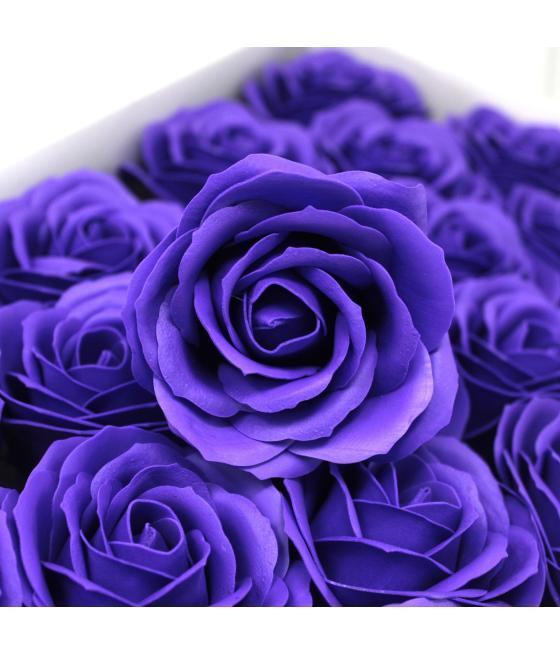 Flor de manualidades deco grande - violeta