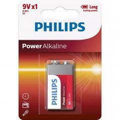 Pila Alcalina Philips 6LR61P1B/10/ 9V - Imagen 1