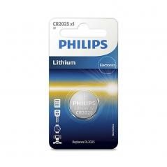 Pila de Botón Philips CR2025/ 3V - Imagen 1