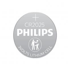 Pack de 4 Pilas de Botón Philips CR2025 Lithium/ 3V - Imagen 2