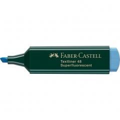 Caja de Marcadores Fluorescentes Faber Castell Textliner 48 154851/ 10 unidades/ Azules - Imagen 3