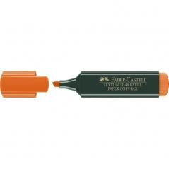 Faber - castell marcador fluorescente textliner 48 naranja-10u-