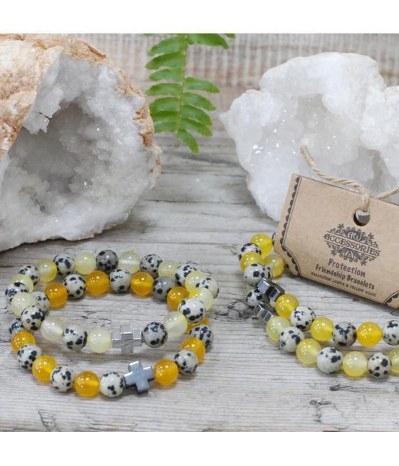 2 Pulsera con Piedras Preciosas-Proteccion