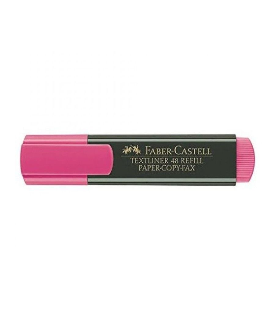 Caja de Marcadores Fluorescentes Faber Castell Textliner 48 154828/ 10 unidades/ Rosas - Imagen 2