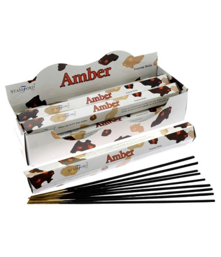 Amber Premium Stamford Incense Sticks