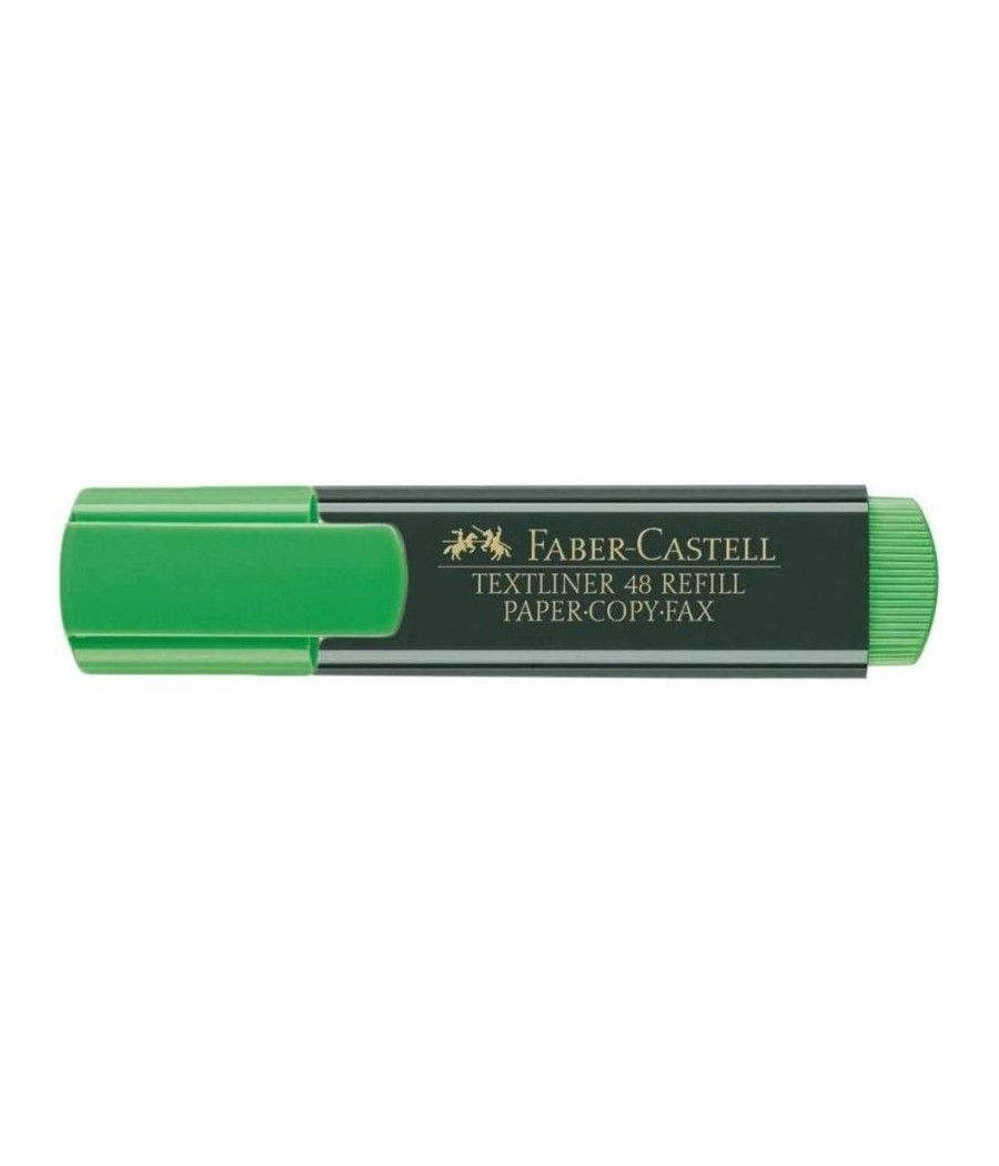 Caja de Marcadores Fluorescentes Faber Castell Textliner 48 09154863/ 10 unidades/ Verdes - Imagen 3