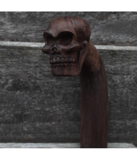 Bastón ceremonial - Cráneo