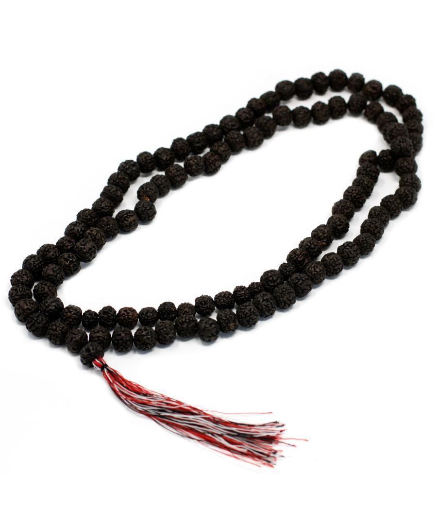 108 Rudraksha Japa Mala - Oscuro