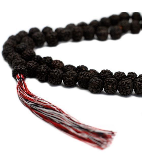 108 Rudraksha Japa Mala - Oscuro