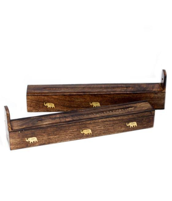 Mango Wood Incense Box - Assorted