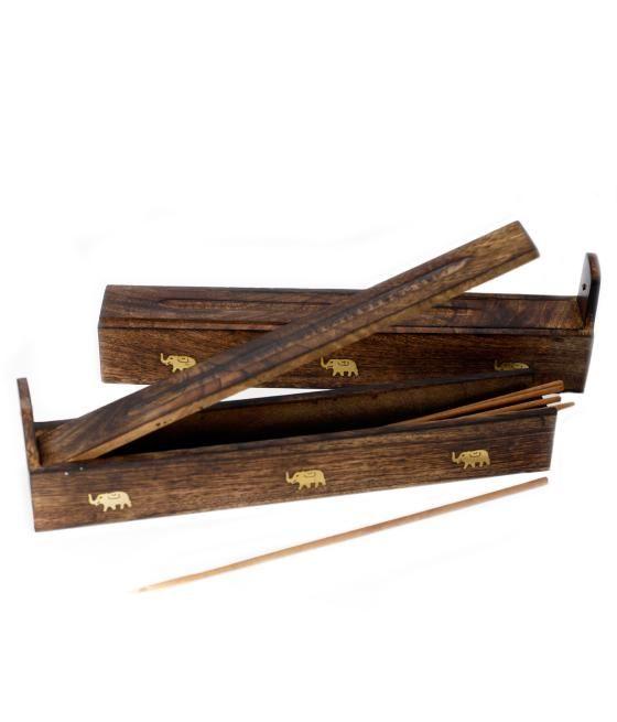 Mango Wood Incense Box - Assorted